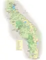 California Map High Sierra - Mapsof.Net Map