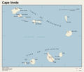 Cape Verde Map 2 - Mapsof.Net Map