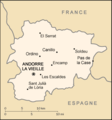 Carte Andorre - Mapsof.Net Map