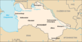 Carte Turkmenistan Fr - Mapsof.Net Map