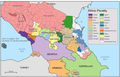 Caucasus Ethnic Map - Mapsof.Net Map