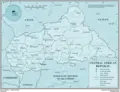 Central African Republic - Mapsof.Net Map