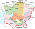 Central Asia 1900 2 - Mapsof.Net Map