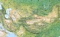 Central Asia Physical - Mapsof.net