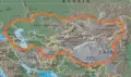 Central Asia Physical Political Cia - Mapsof.net