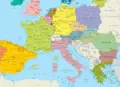 Central Europe Political Map - Mapsof.Net Map