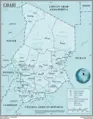 Chad - Mapsof.Net Map