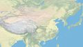 China Topography - Mapsof.net