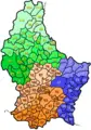 Communes of Luxembourg - Mapsof.net