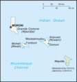 Comoros Cia Wfb Map - Mapsof.Net Map