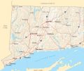 Connecticut Reference Map - Mapsof.Net Map