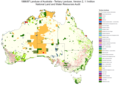 Conserved Area Map of Australia - Mapsof.Net Map