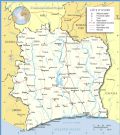 Republic of Côte d'Ivoire - Mapsof.net