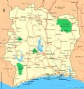 Republic of Côte d'Ivoire - Mapsof.net