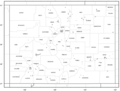 Counties Map of Colorado - Mapsof.Net Map