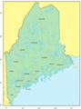 Maine - Mapsof.net