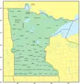 Counties Map of Minnesota - Mapsof.Net Map