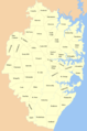 Counties Map of Sydney - Mapsof.Net Map