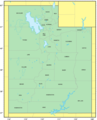 Counties Map of Utah - Mapsof.Net Map