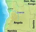 Republic of Angola - Mapsof.net
