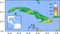Cuba Topography - Mapsof.net