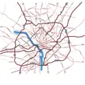Dc Area Road Map With Fontsubset - Mapsof.net