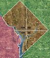 Dc Satellite Image - Mapsof.Net Map