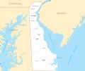 Delaware Cities And Towns - Mapsof.Net Map