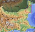 Dobrudscha Balkan Topo De - Mapsof.net