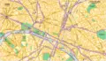 Downtown Map of Paris - Mapsof.Net Map