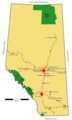 Alberta - Mapsof.net