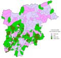 Economic Map of Trentino Alto Adige - Mapsof.Net Map