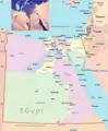 Egypt Political Map - Mapsof.Net Map
