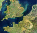 England Satellite Image - Mapsof.Net Map