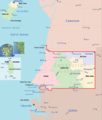 Equatorial Guinea Political Map - Mapsof.Net Map