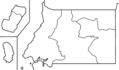 Equatorial Guinea Provinces Blank - Mapsof.Net Map