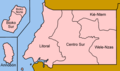 Equatorial Guinea Provinces Named - Mapsof.Net Map