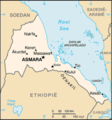 Eritreakaart - Mapsof.Net Map