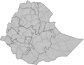 Ethiopia Districts - Mapsof.Net Map