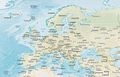 Europe Physical Map - Mapsof.Net Map