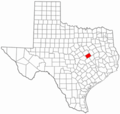 Falls County Texas - Mapsof.Net Map