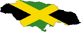 Flag Map of Jamaica - Mapsof.Net Map