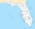 Florida Cities And Towns - Mapsof.Net Map