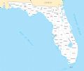 Florida County Map - Mapsof.Net Map