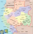 Gabon Political Map - Mapsof.Net Map