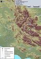 Geomorphologic Map of Lazio - Mapsof.Net Map