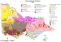 Geomorphological Map of Victoria - Mapsof.Net Map