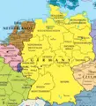 Germany And Netherlands Map - Mapsof.Net Map