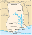 Republic of Ghana - Mapsof.net