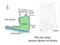 Ghanajomorodistrict - Mapsof.Net Map